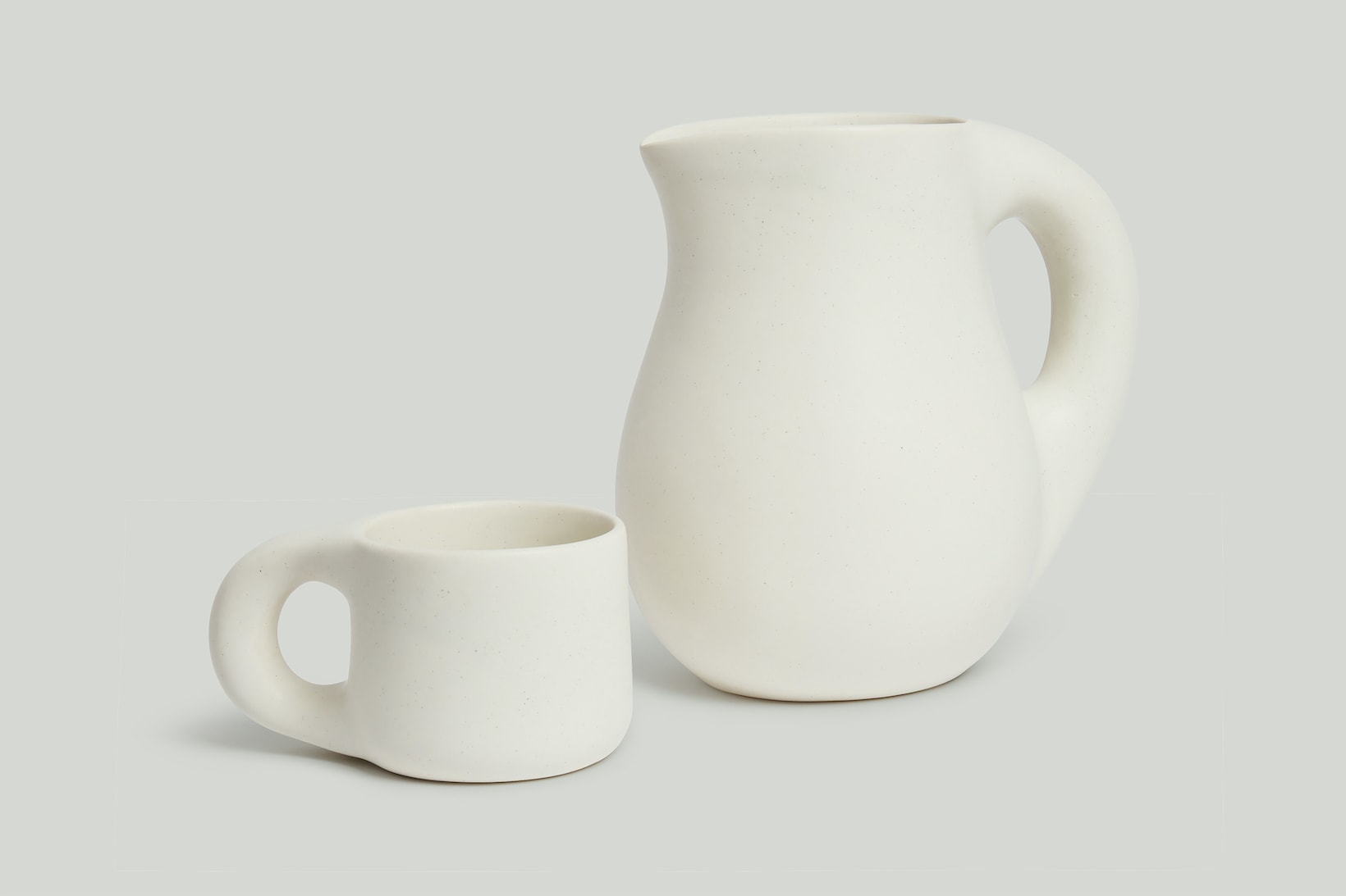 toogood homeware dough plough collection ceramics mugs jugs white