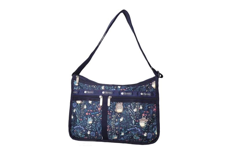 my neighbor totoro studio ghibli lesportsac collaboration botanical everyday bag