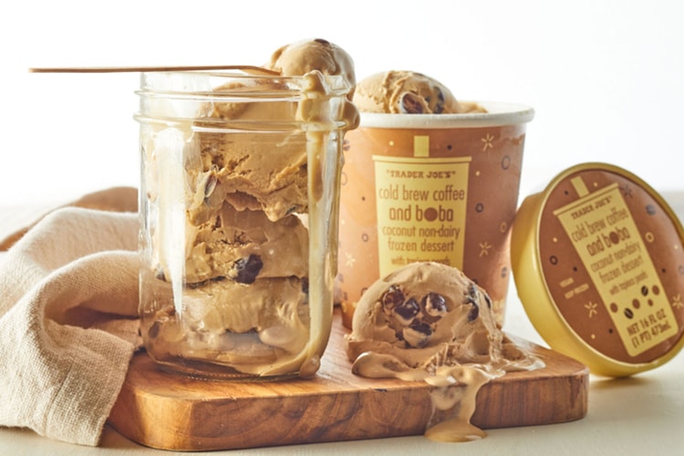 Trader Joe's Introduces Vegan Cold Brew and Boba Frozen Dessert
