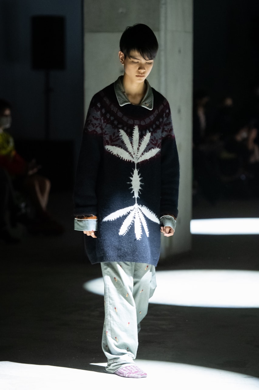 undercover fw21 fall winter 2021 collection runway fashion week jun takahashi knitwear jumper