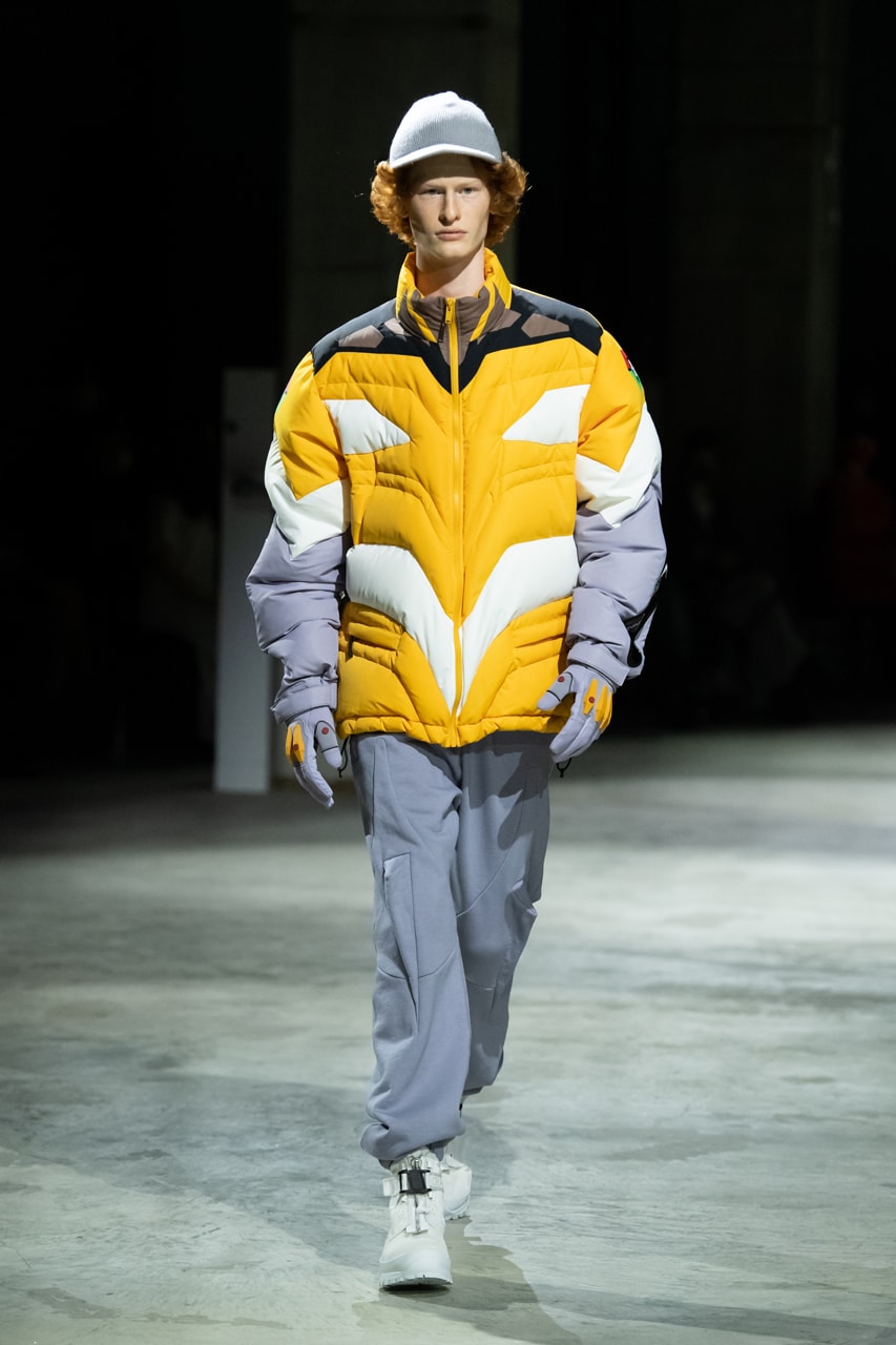 undercover fw21 fall winter 2021 collection runway fashion week jun takahashi evangelion yellow jacket