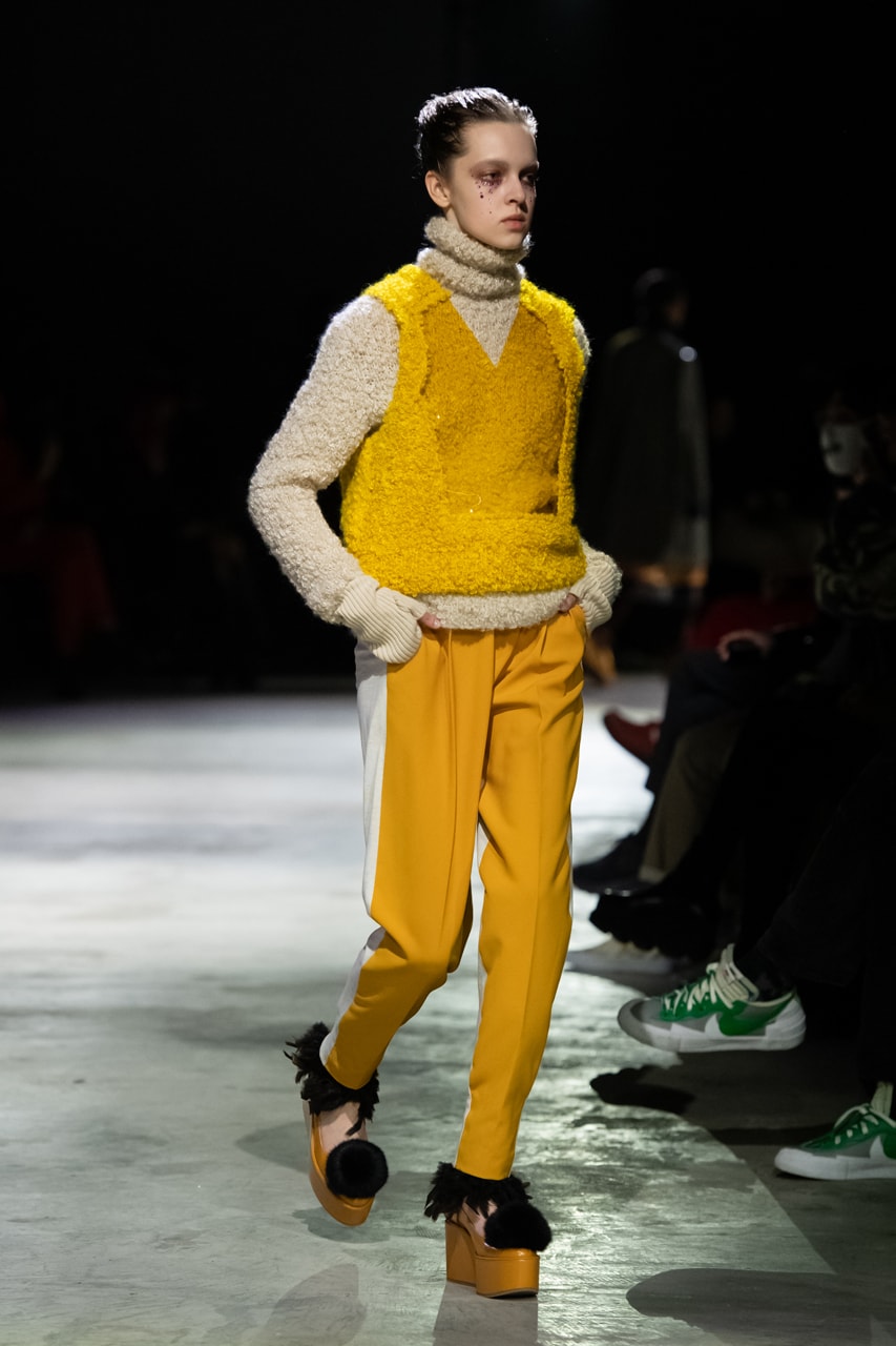 undercover fw21 fall winter 2021 collection runway fashion week jun takahashi knitwear sweater vest