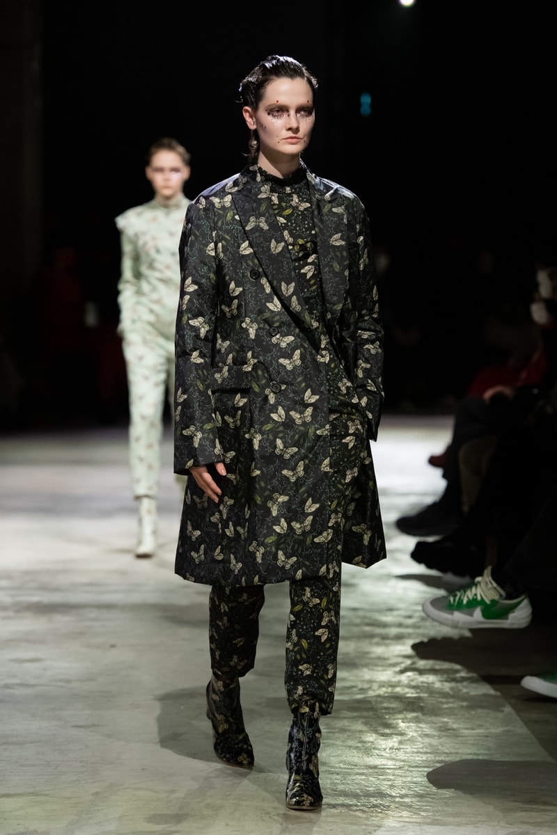 undercover fw21 fall winter 2021 collection runway fashion week jun takahashi butterflies