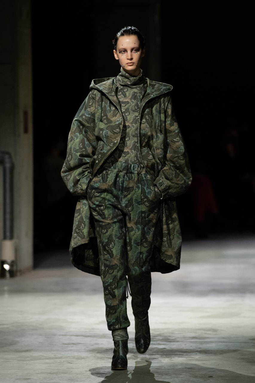 undercover fw21 fall winter 2021 collection runway fashion week jun takahashi camo print coat