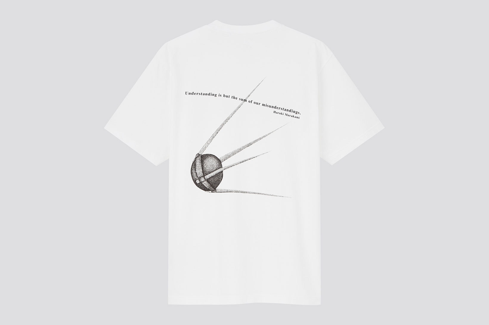 uniqlo ut haruki murakami author books collaboration t-shirt sputnik sweetheart