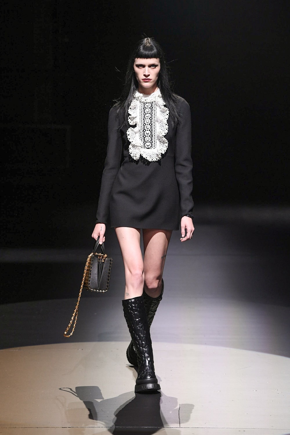 Valentino Fall/Winter 2021 Runway Collection Black and White Digital Presentation Show
