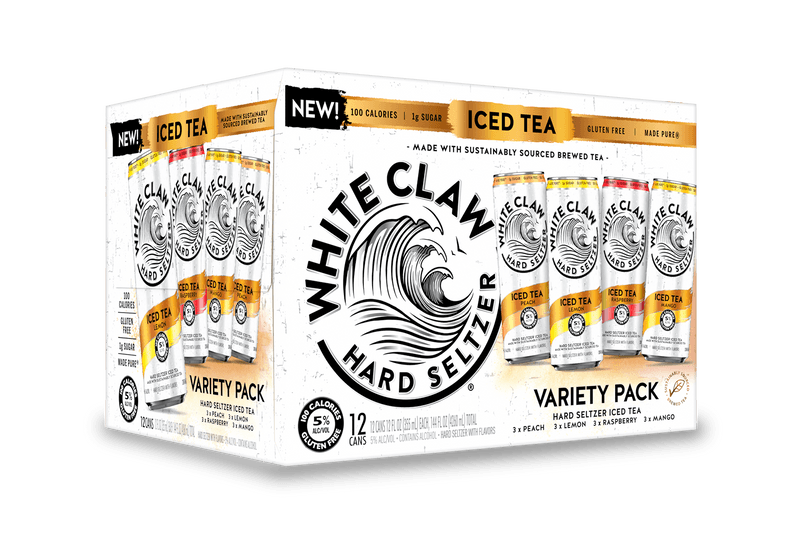 White Claw Hard Seltzer Iced Tea Flavors