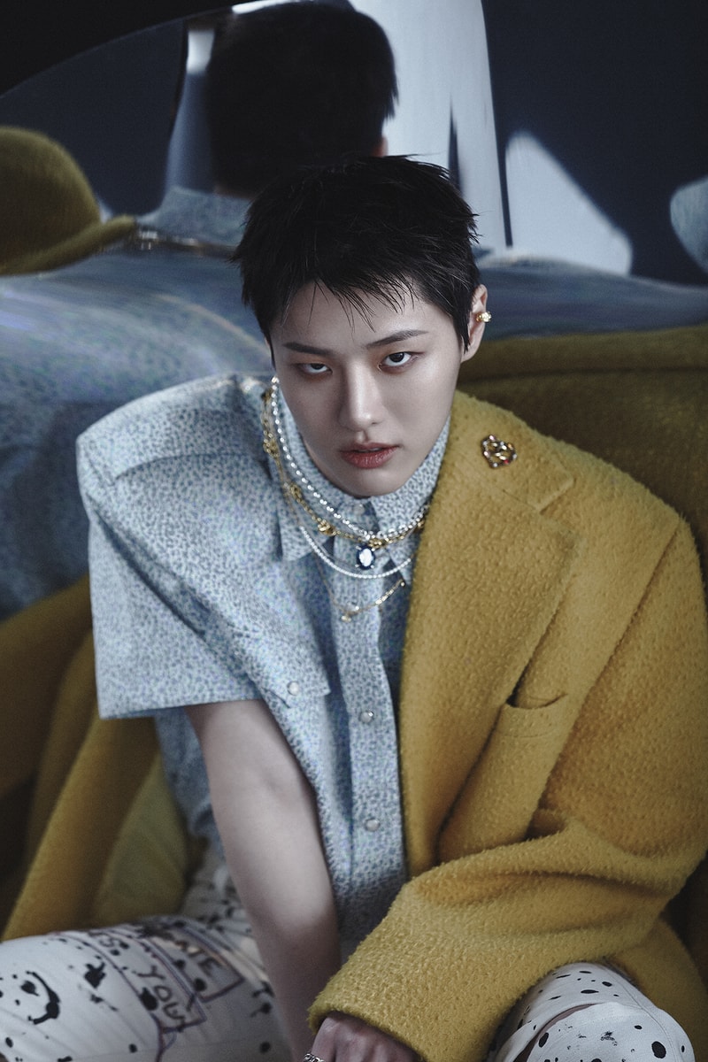 WOODZ Cho Seung-youn Single Album Set K-Pop Korean Singer Dancer Rapper Artist Celebrity UNIQ X1 Boy Group Band Member Produce X 101 necklaces coat shirt