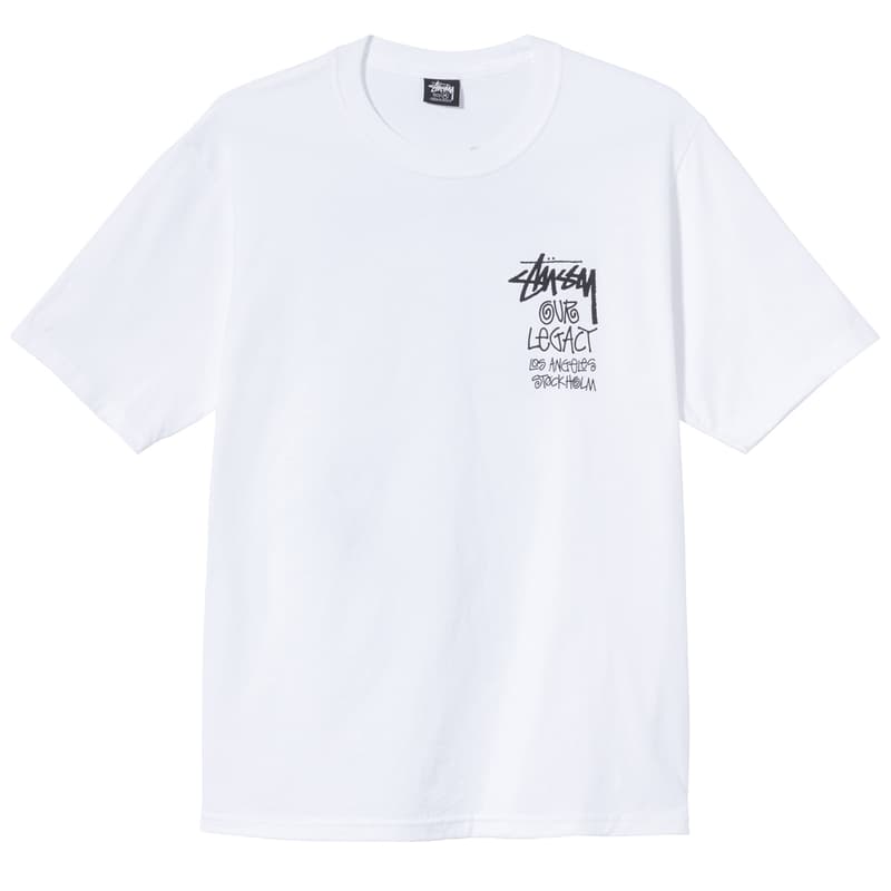 stussy our legacy spring summer collaboration collection hoodies jackets sweatshirts accessories release date info
