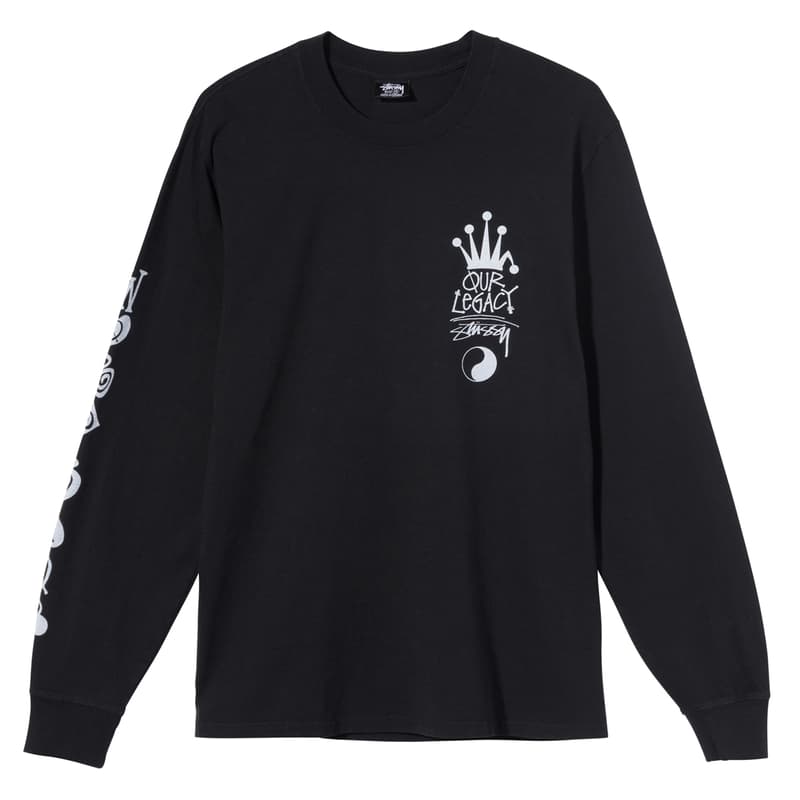 stussy our legacy spring summer collaboration collection hoodies jackets sweatshirts accessories release date info
