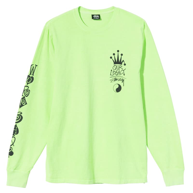 stussy our legacy spring summer collaboration collection hoodies jackets sweatshirts accessories release date info