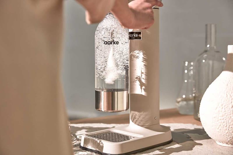 Aarke's Sparkling Water Machine in "Sand" Is Your Next Kitchen Essential