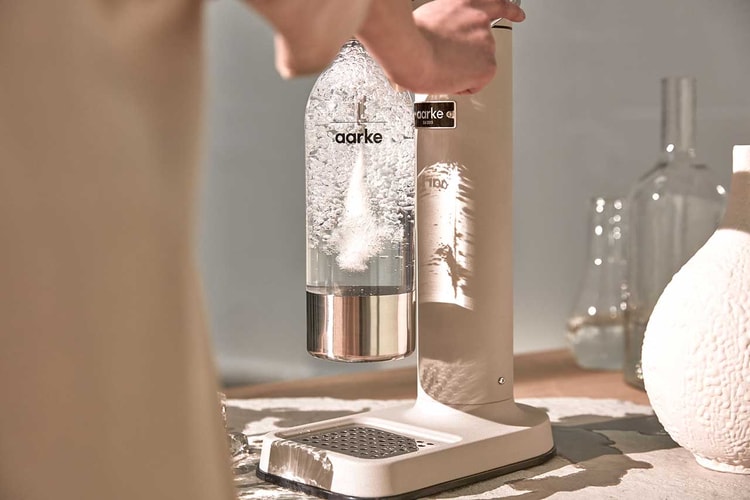 Aarke's Sparkling Water Machine in "Sand" Is Your Next Kitchen Essential