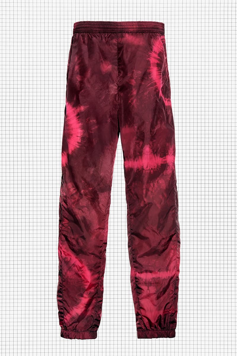 acne studios repurposed drop 3 hiking tie-dye pants