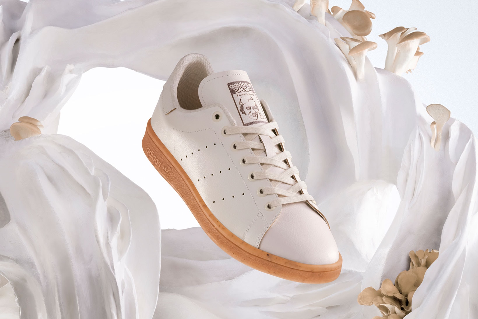 adidas stan smith mylo mushroom leather sneakers concept shoe