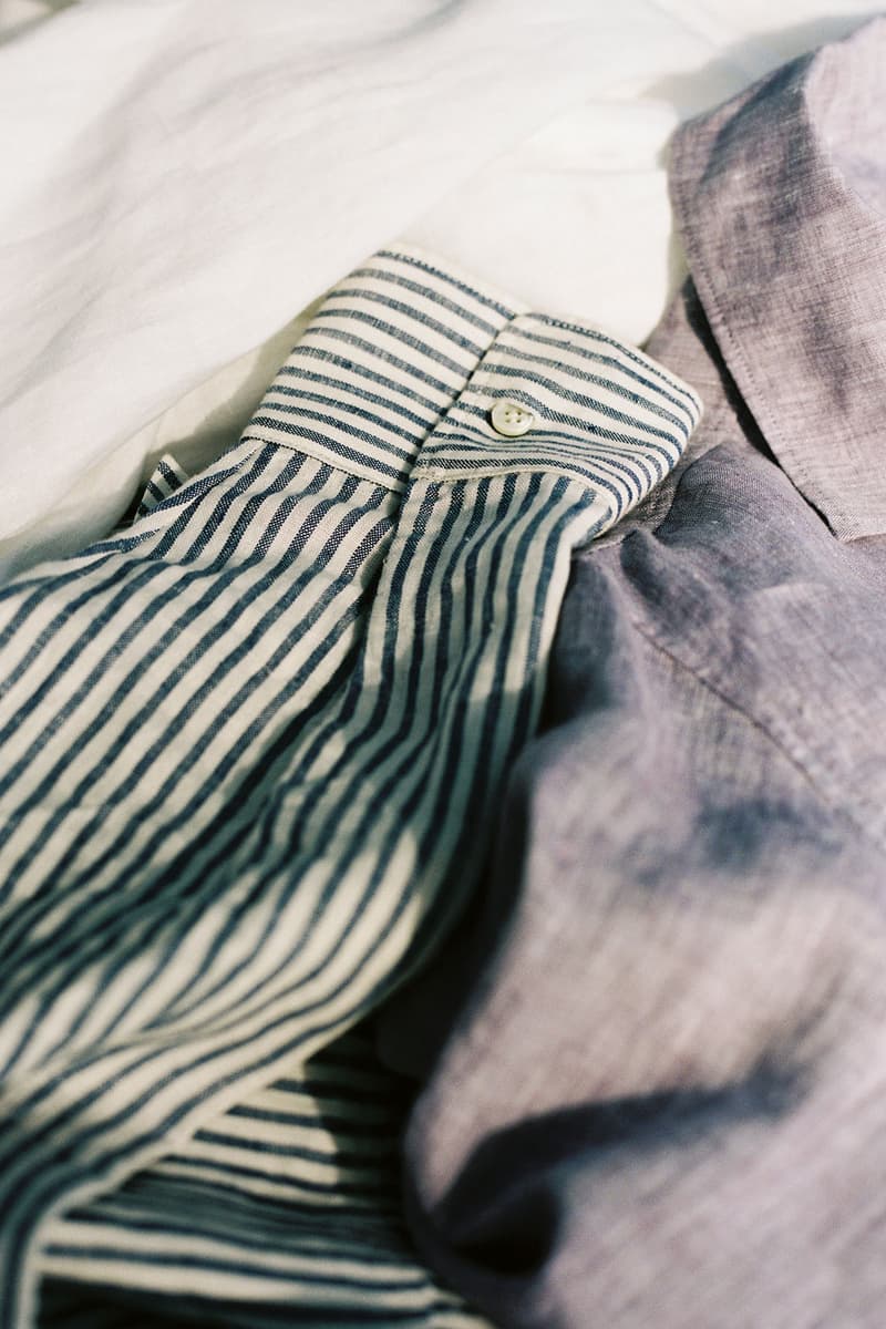 arket spring summer 2021 ss21 linen collection womenswear stripe shirts