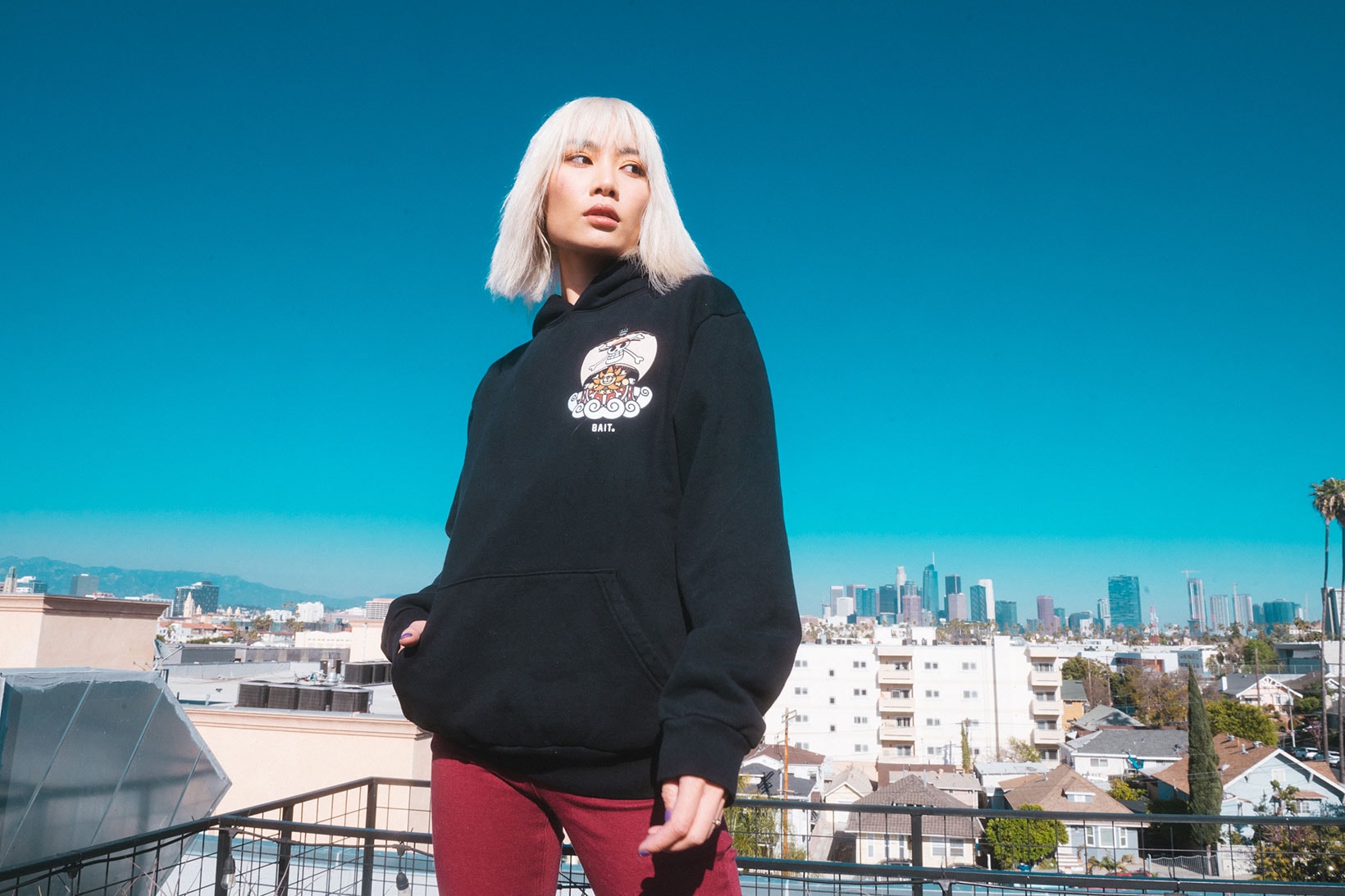 bait one piece apparel capsule collaboration sustainable sweater