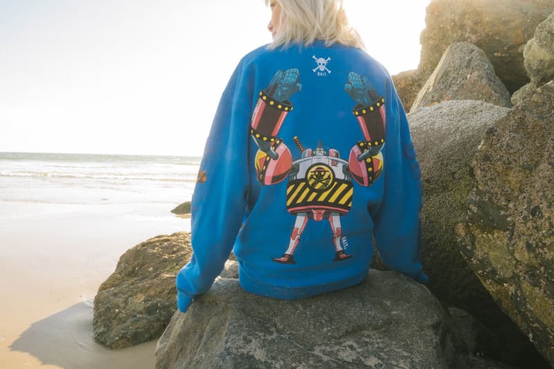 bait one piece apparel capsule collaboration sustainable sweater