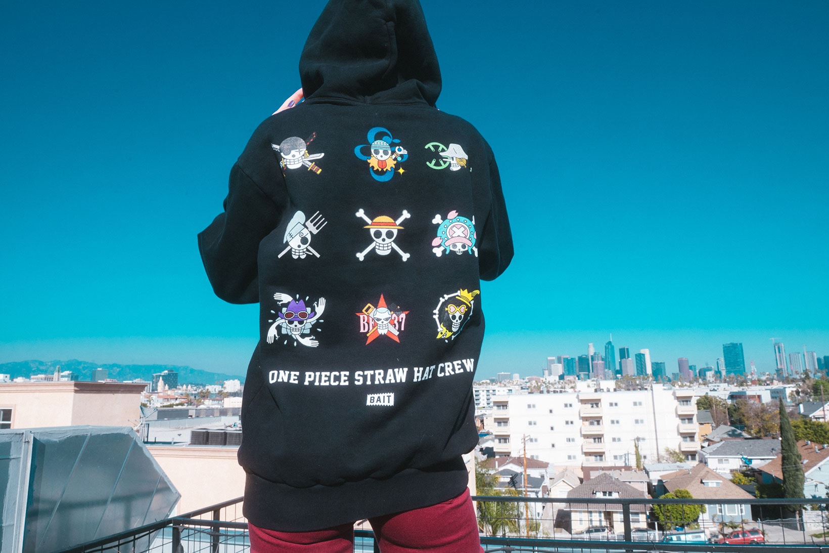 bait one piece apparel capsule collaboration sustainable hoodie