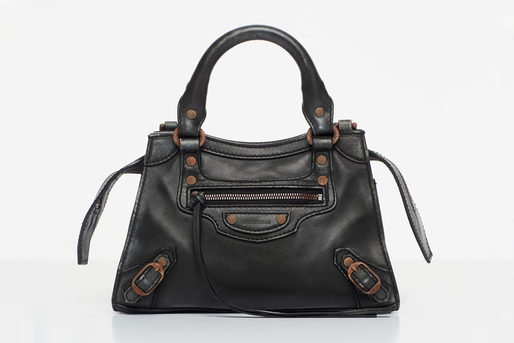 Balenciaga's New Handbag Is Made With Rusted Hardware and Faded Leather