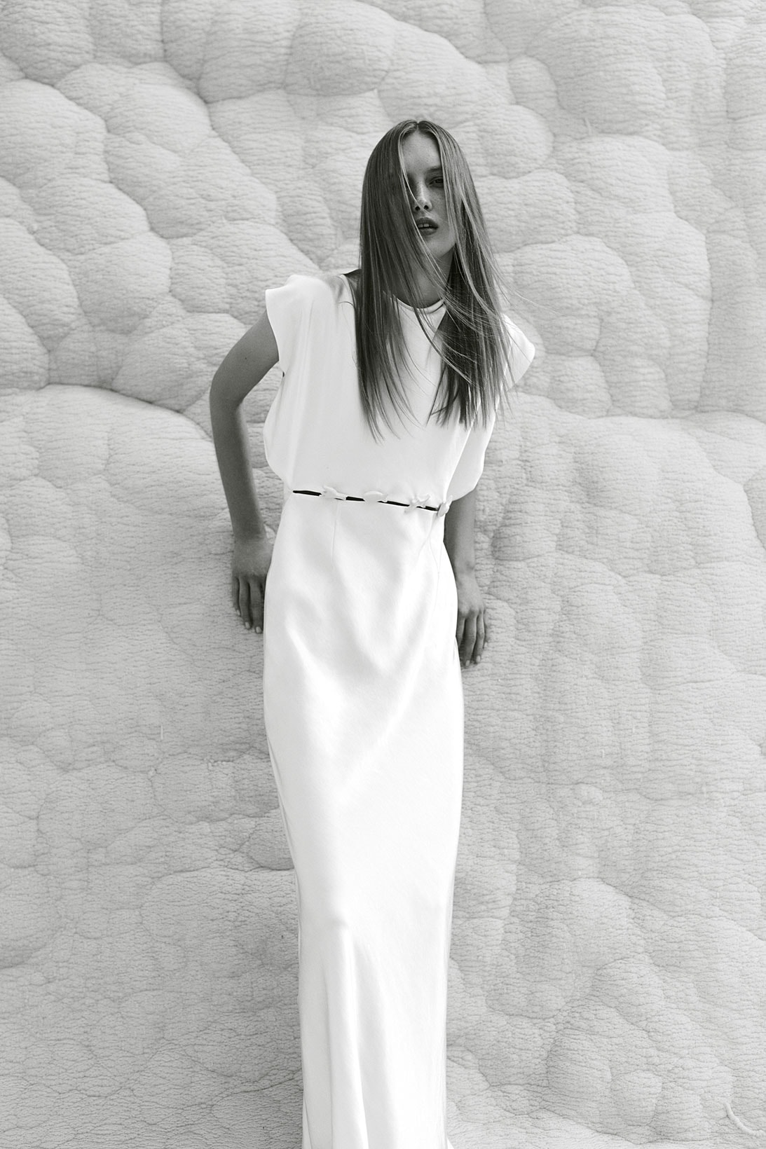 bevza spring summer collection campaign dress white