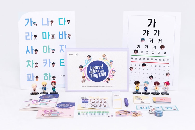 Learn Korean With BTS' New TinyTAN-Branded Kit