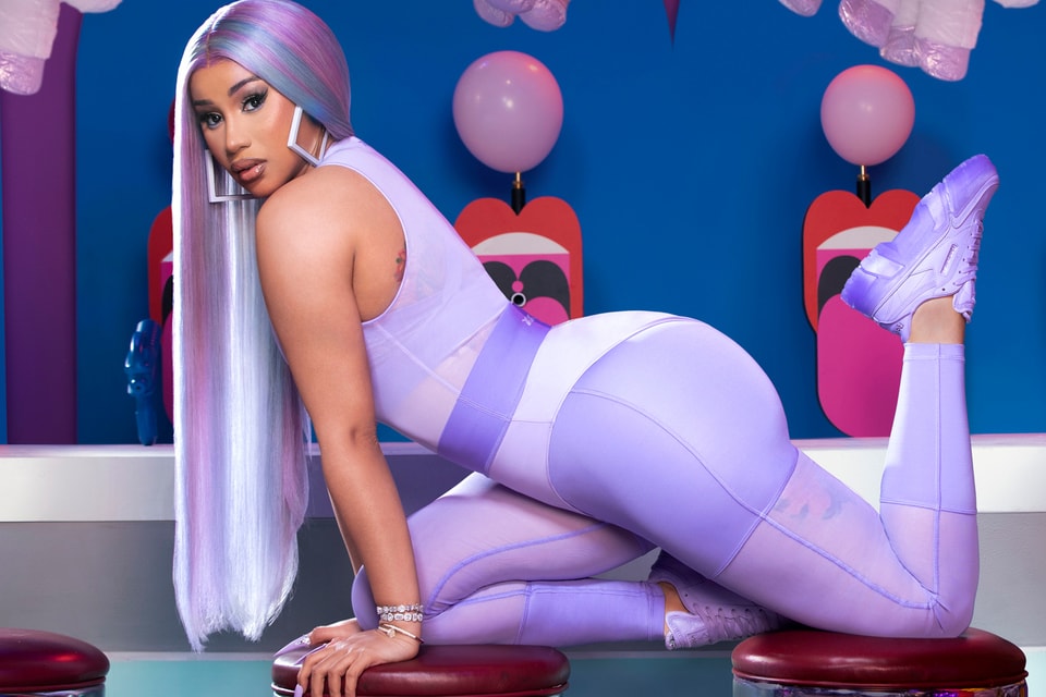 Cardi B x Reebok Launch First Apparel Collection