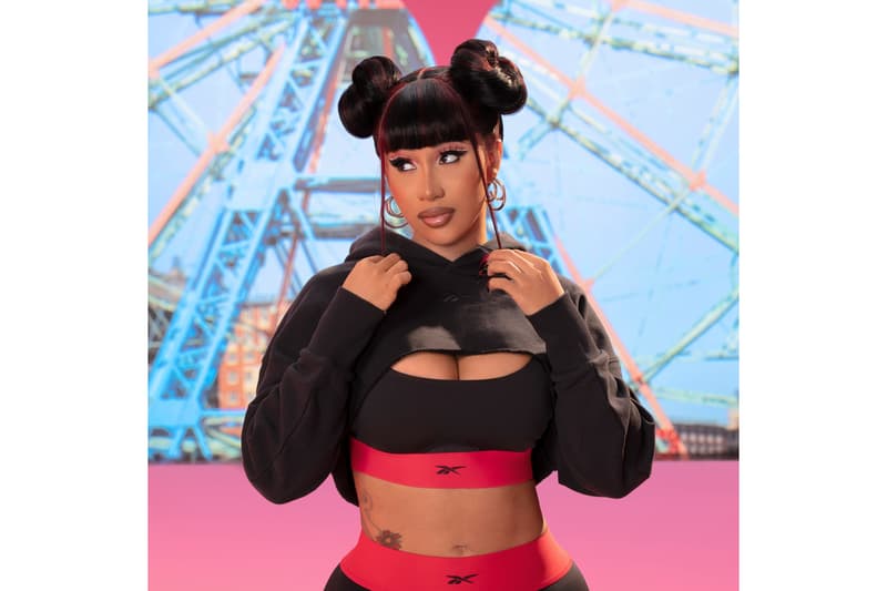 Cardi B x Reebok "Summertime Fine" Collection Leggings Sports Bra