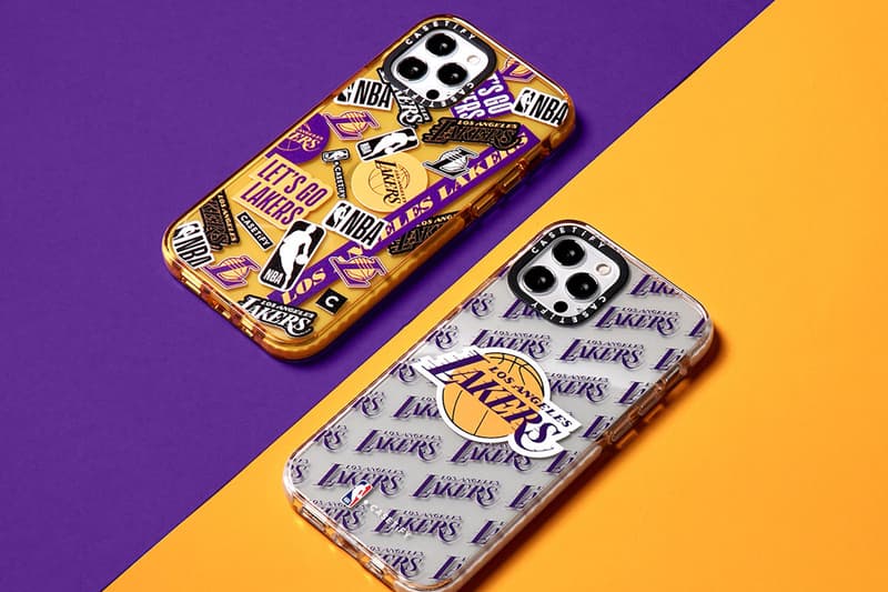 casetify nba national basketball association collaboration lakers