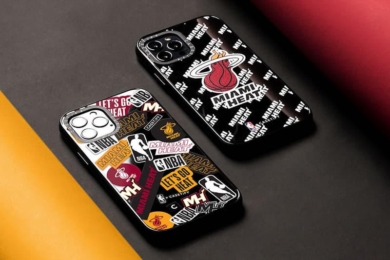 casetify nba national basketball association collaboration miami heat