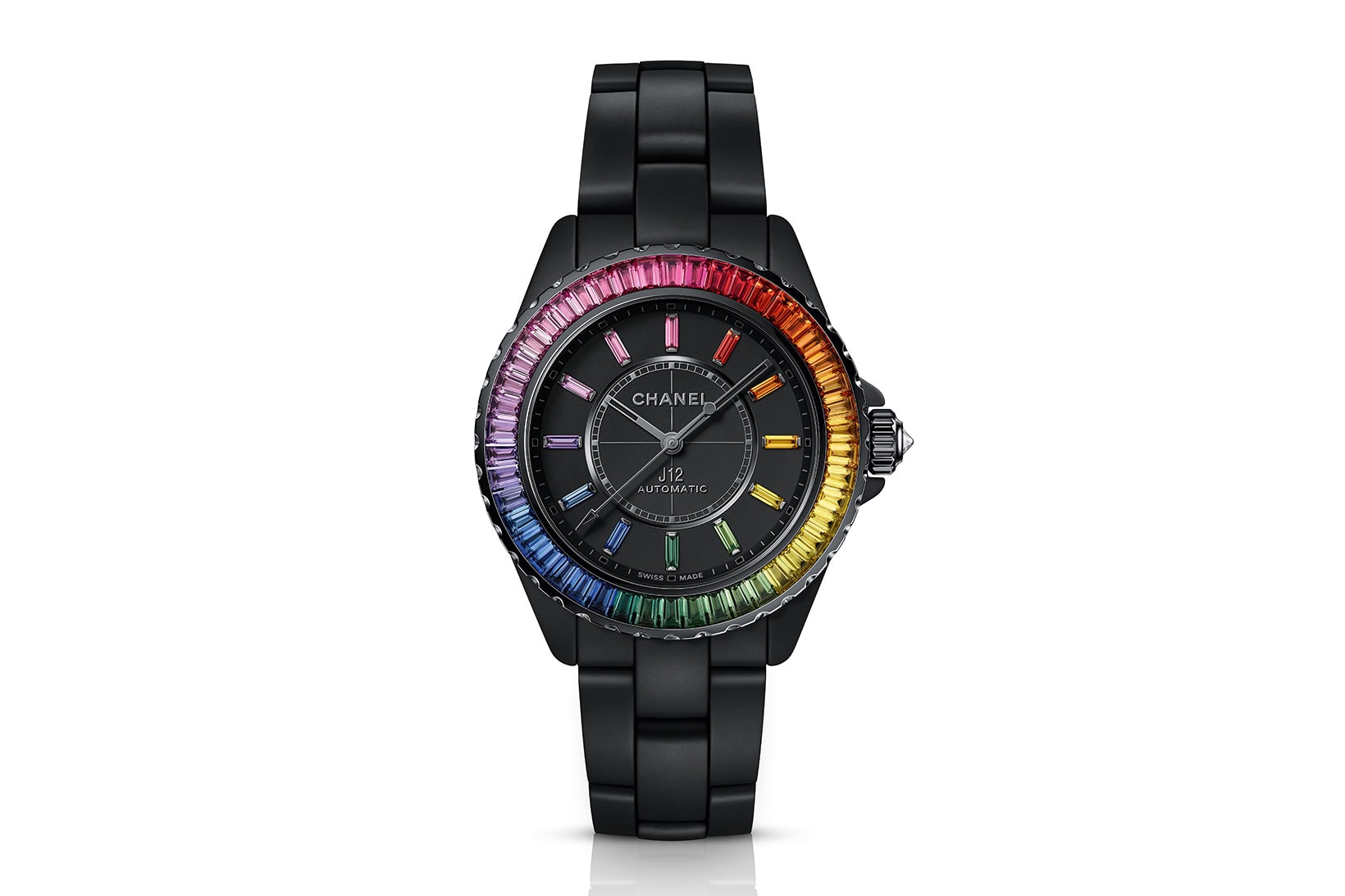 chanel watches and wonders 2021 j12 electro dream black rainbow