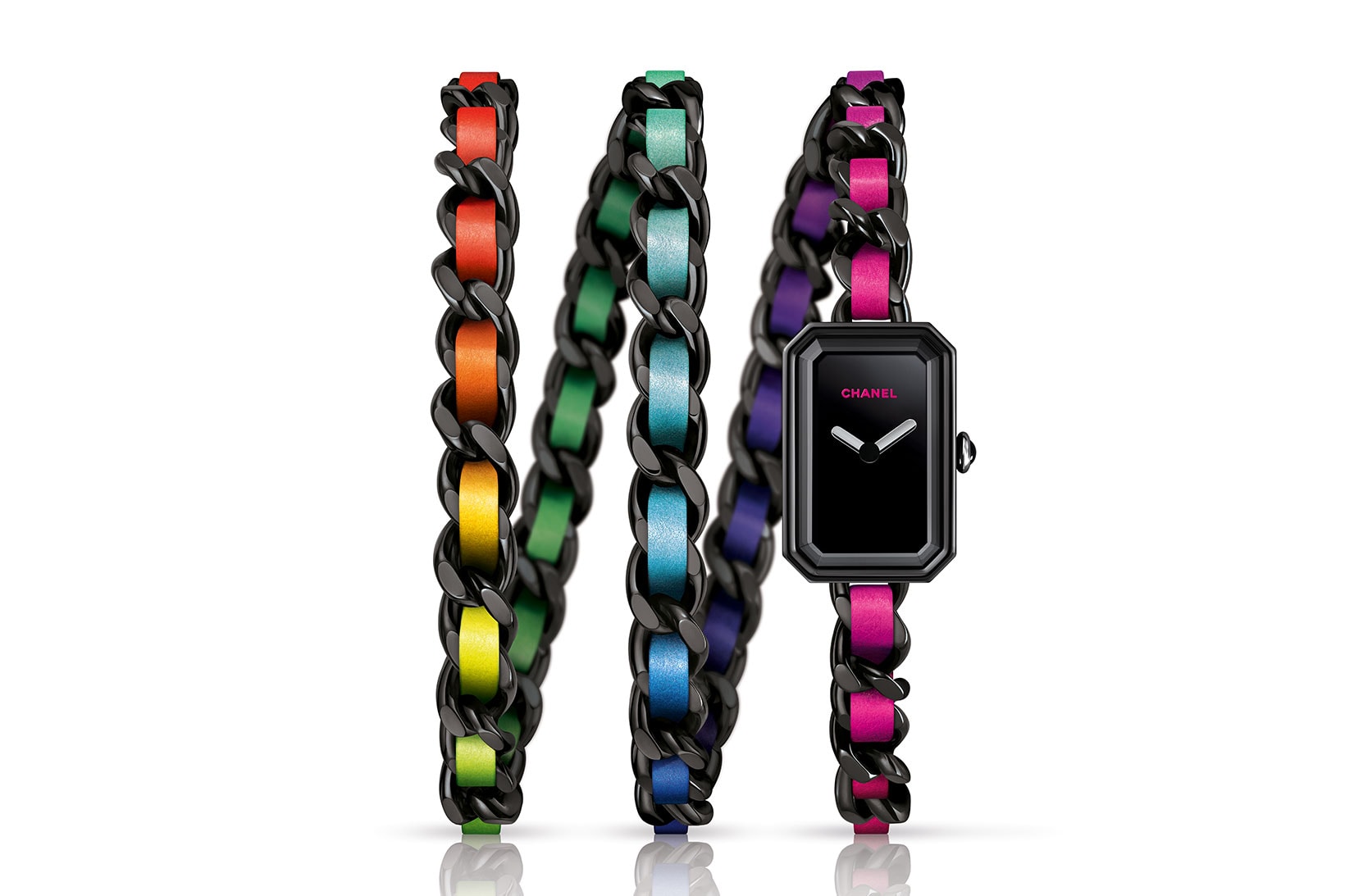 chanel watches and wonders 2021 premiere electro rainbow strap