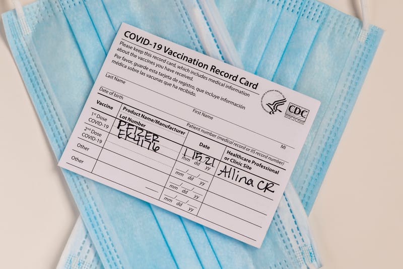 Here's Why You Shouldn't Post Your COVID Vaccine Card on Social Media