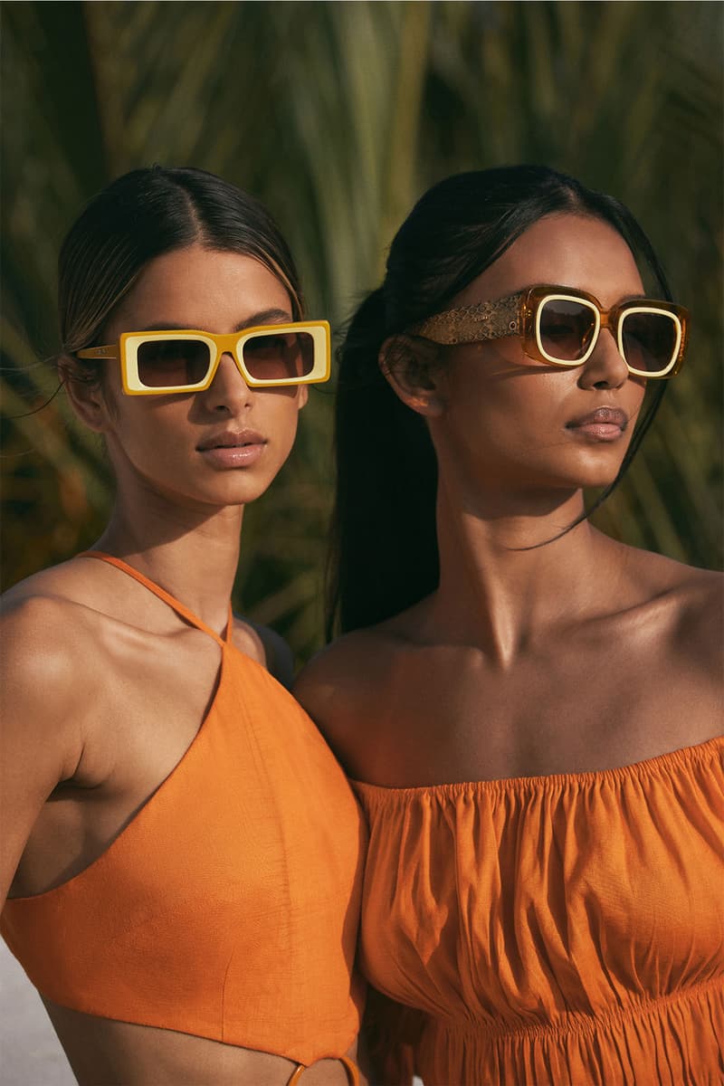 cult gaia eyewear sunglasses collection summer accessories hera canary yellow