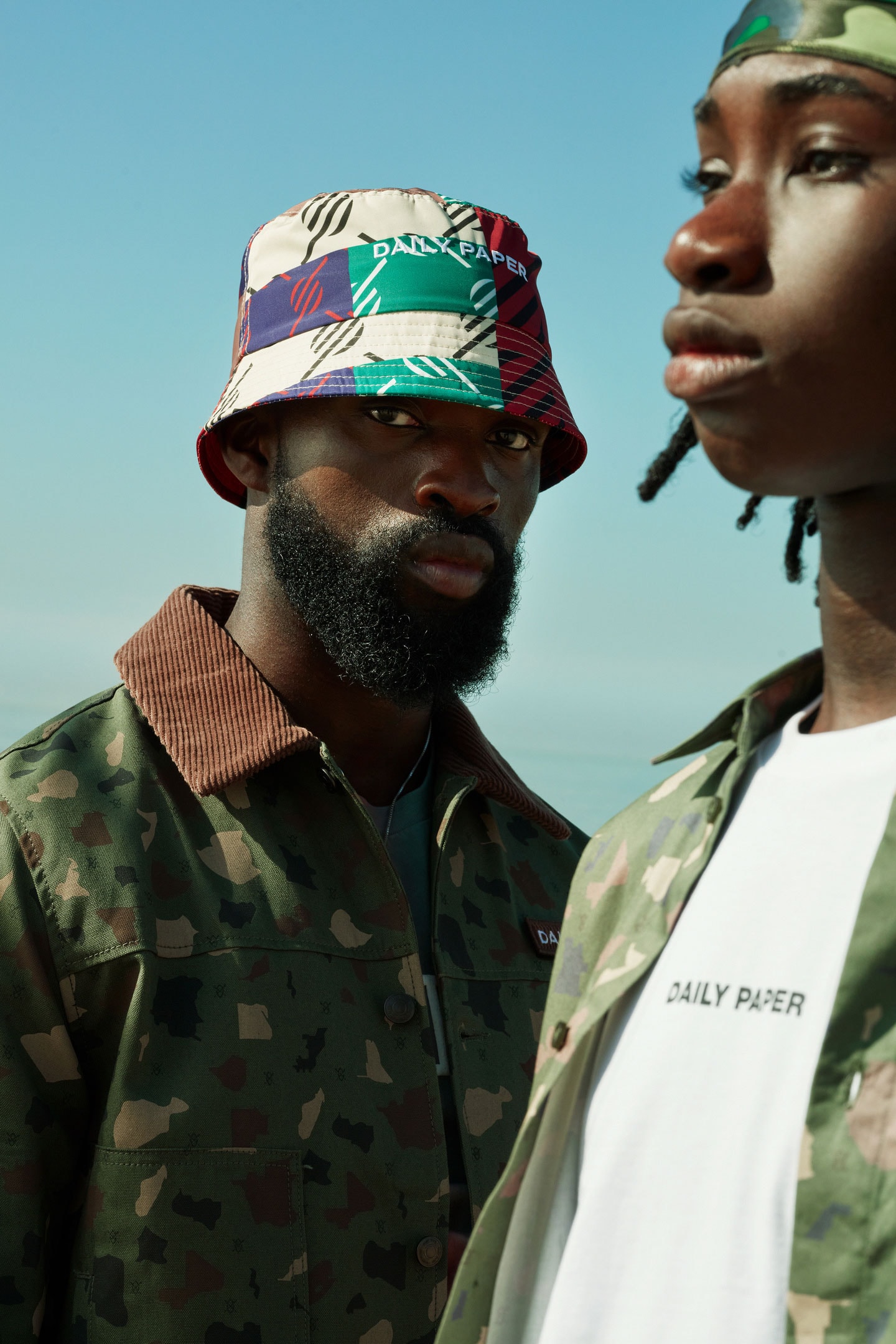 daily paper spring summer 2021 ss21 resort collection campaign bucket hat jacket