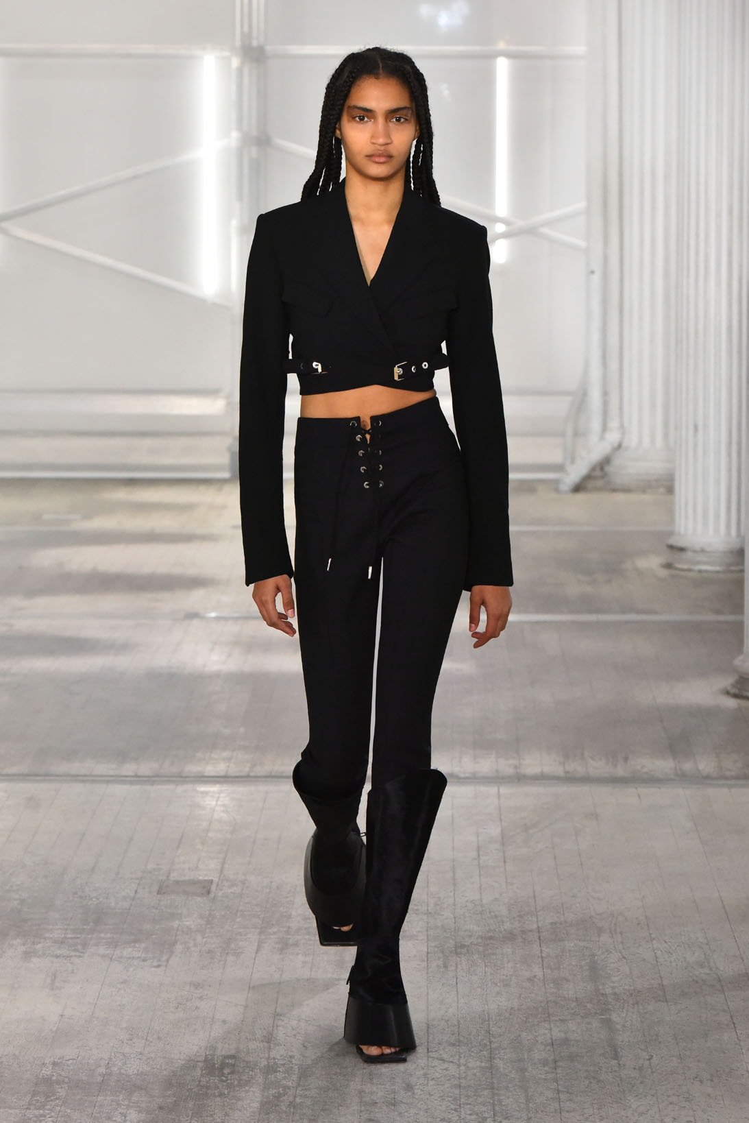 dion lee fall winter 2021 fw21 collection runway jacket suits
