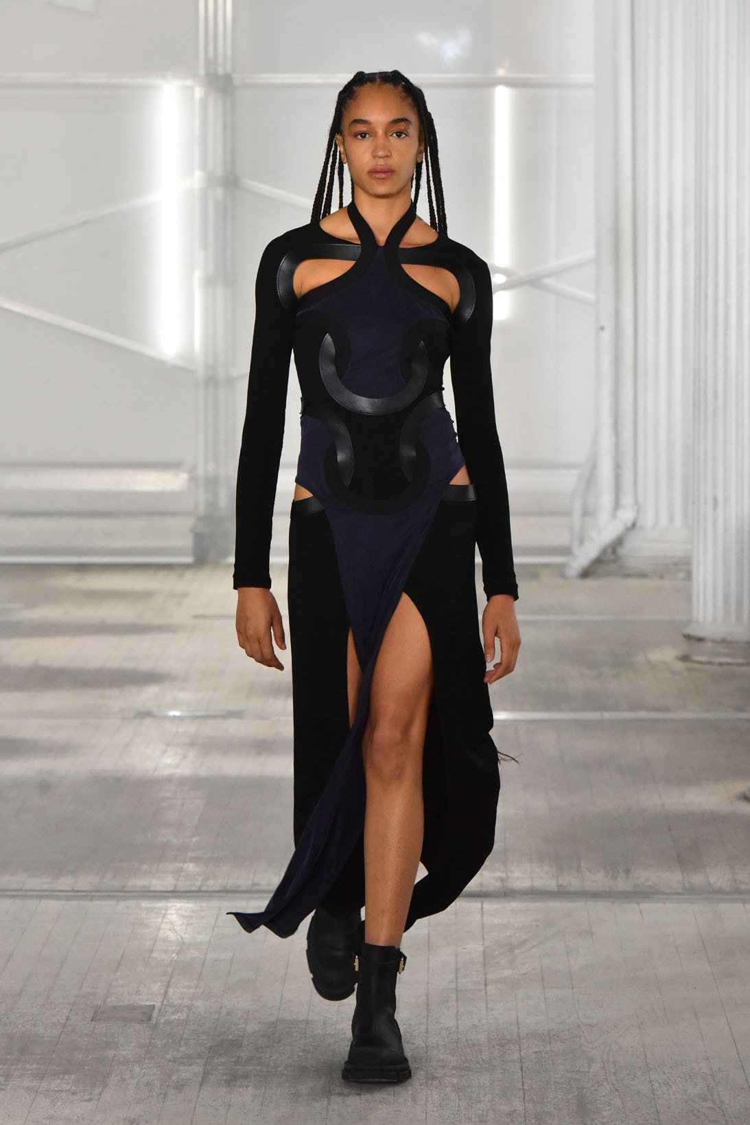 dion lee fall winter 2021 fw21 collection runway dress
