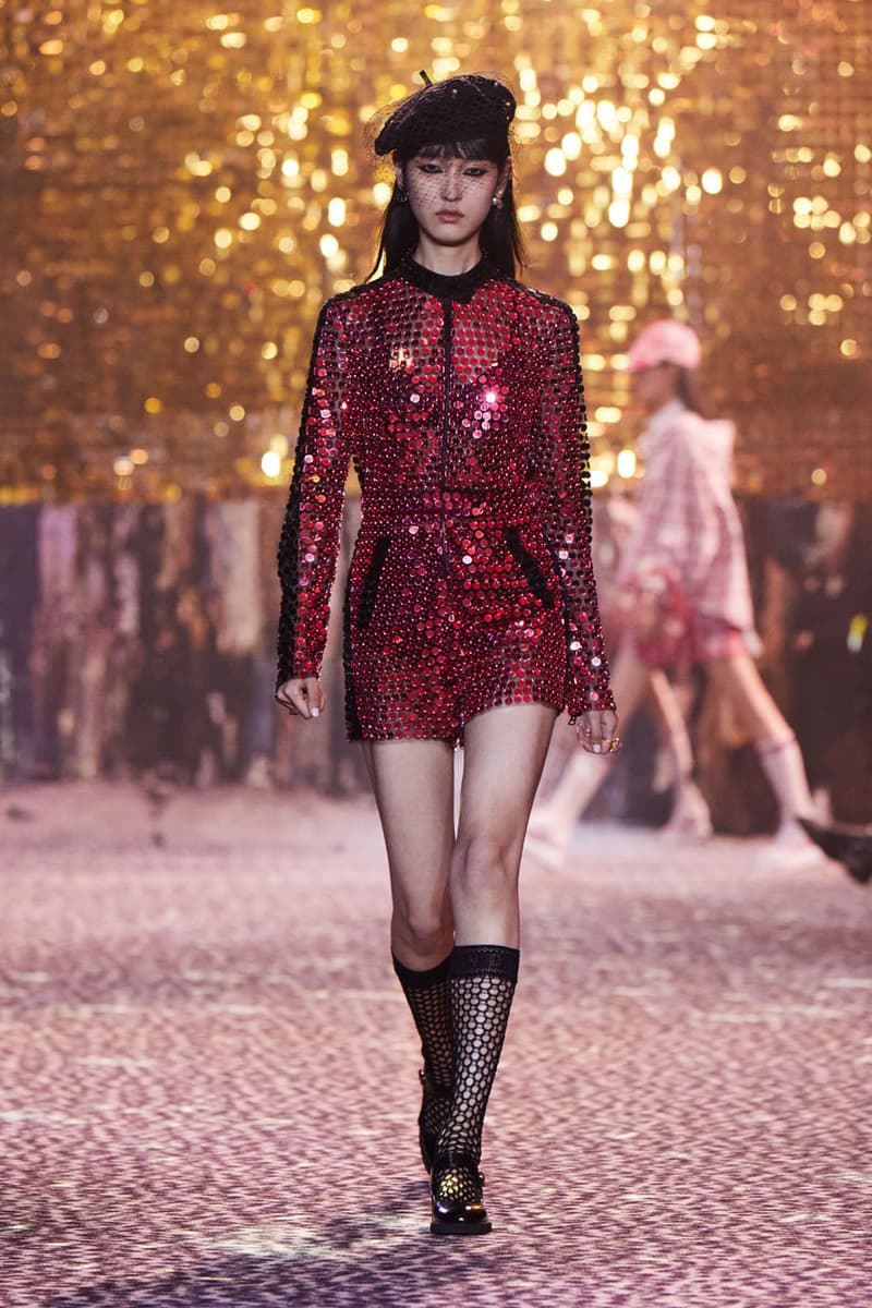 dior pre-fall collection shanghai china runway show disco maria grazia chiuri watch