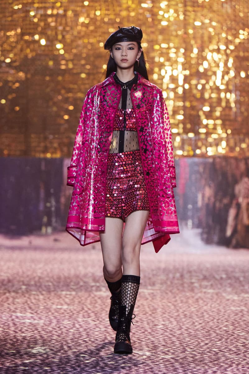 dior pre-fall collection shanghai china runway show disco maria grazia chiuri watch