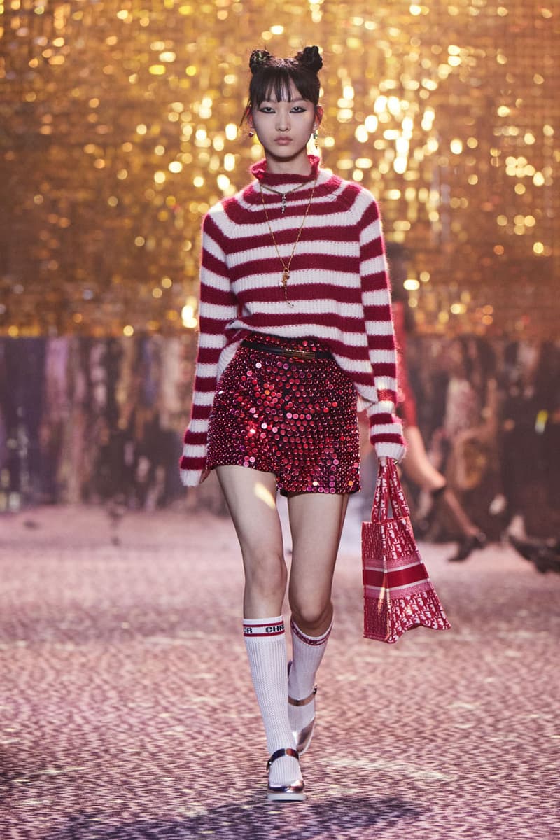 dior pre-fall collection shanghai china runway show disco maria grazia chiuri watch