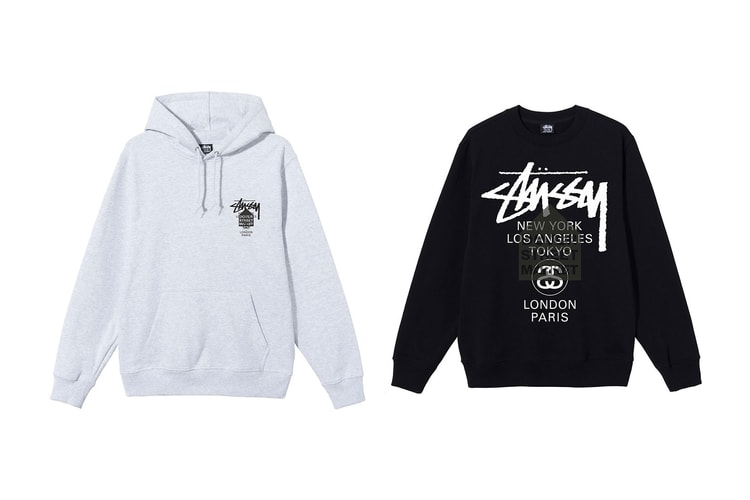 Stussy Delivers Dover Street Market-Branded Hoodies, Sweatshirts and More