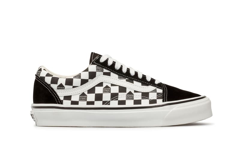 Dover Street Market Vans Collaboration Old Skool Slip-On Authentic London Sneaker Space Release