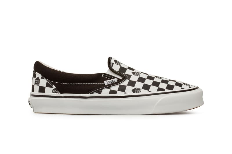 Dover Street Market Vans Collaboration Old Skool Slip-On Authentic London Sneaker Space Release