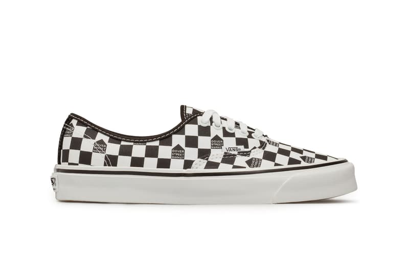 Dover Street Market Vans Collaboration Old Skool Slip-On Authentic London Sneaker Space Release