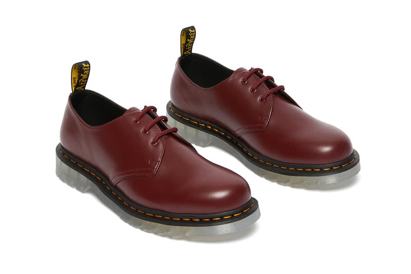 dr martens 1461 60th anniversary shoes collection iced cherry red