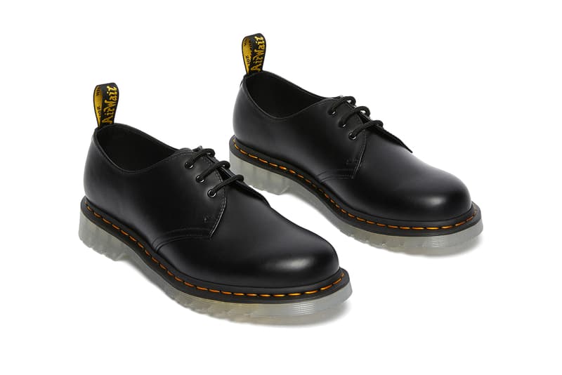 dr martens 1461 60th anniversary shoes collection iced black smooth