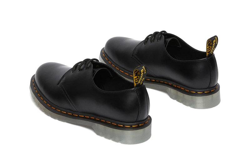 dr martens 1461 60th anniversary shoes collection iced black smooth