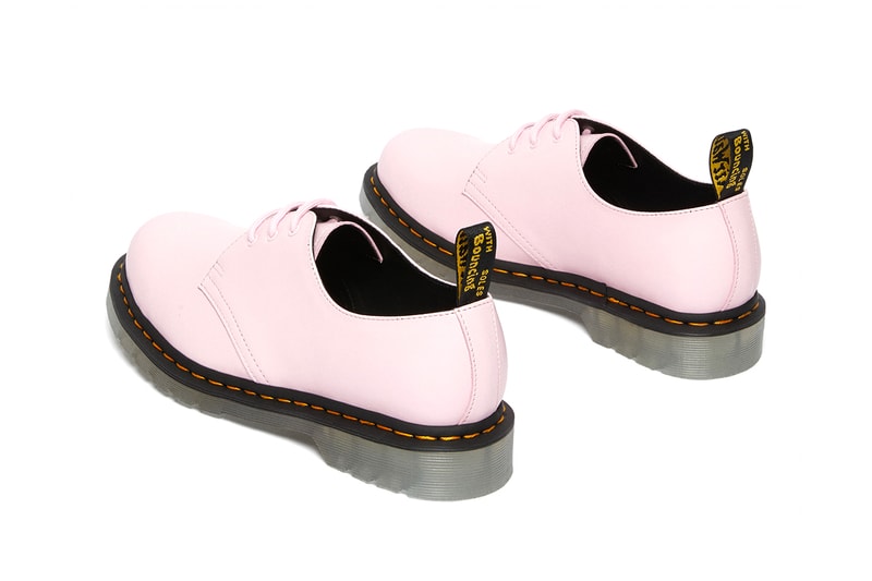 dr martens 1461 60th anniversary shoes collection iced pale pink pastel