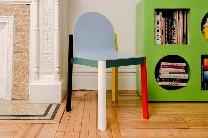 Dusen Dusen Reimagines Dims.' Cleo Chair With Bright Pops of Color