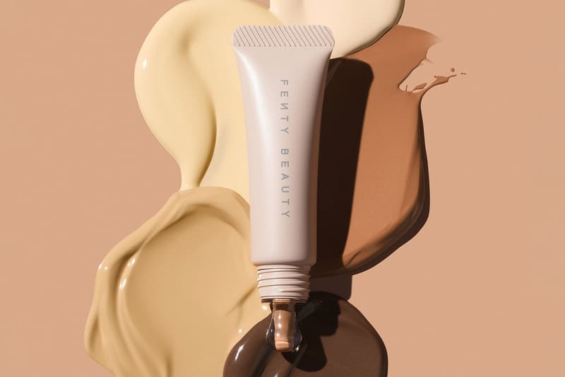 rihanna fenty beauty bright fix undereye brightener makeup packaging texture shades